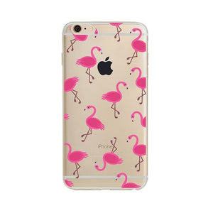 Flamingo Case For Samsung Galaxy S3 S4 S5 S6 S7 Edge S8 Plus A3 A5 2016 2015 2017 J1 J2 J3 J5 J7 Transparent Silicone Fundas