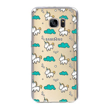 Flamingo Case For Samsung Galaxy S3 S4 S5 S6 S7 Edge S8 Plus A3 A5 2016 2015 2017 J1 J2 J3 J5 J7 Transparent Silicone Fundas