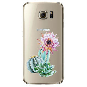 Flamingo Case For Samsung Galaxy S3 S4 S5 S6 S7 Edge S8 Plus A3 A5 2016 2015 2017 J1 J2 J3 J5 J7 Transparent Silicone Fundas