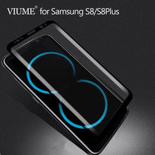 for Samsung Galaxy S8 + VIUME 9H Full Cover Tempered Glass 3D Premium Screen Protector Scratch-proof for Samsung S8/S8 Plus