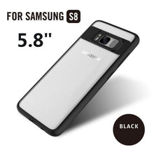S8 case for Samsung Galaxy S8 Plus cover hard back for Samsung S 8 Samsumg Sansung silicone soft bumper S8 edge case S8plus capa
