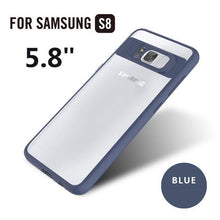 S8 case for Samsung Galaxy S8 Plus cover hard back for Samsung S 8 Samsumg Sansung silicone soft bumper S8 edge case S8plus capa