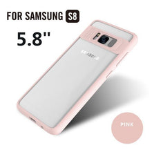 S8 case for Samsung Galaxy S8 Plus cover hard back for Samsung S 8 Samsumg Sansung silicone soft bumper S8 edge case S8plus capa