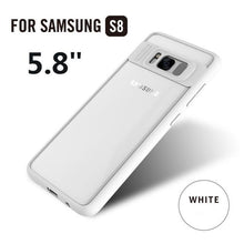 S8 case for Samsung Galaxy S8 Plus cover hard back for Samsung S 8 Samsumg Sansung silicone soft bumper S8 edge case S8plus capa