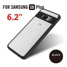 S8 case for Samsung Galaxy S8 Plus cover hard back for Samsung S 8 Samsumg Sansung silicone soft bumper S8 edge case S8plus capa