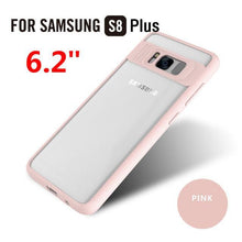 S8 case for Samsung Galaxy S8 Plus cover hard back for Samsung S 8 Samsumg Sansung silicone soft bumper S8 edge case S8plus capa