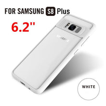 S8 case for Samsung Galaxy S8 Plus cover hard back for Samsung S 8 Samsumg Sansung silicone soft bumper S8 edge case S8plus capa