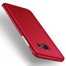 Luxury S8 Plus Msvii Thin Hard PC Case For Samsung Galaxy S7 / S7 Edge Back Cover Solid Color Protective Shell Skin Phone Cases