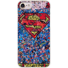 Super Funny Cool Hero SuperMan Iron Man Deadpool Clear Cell Phone Case Cover for Apple iPhone 4 4s 5 5s SE 5c 6 6s 7 Plus