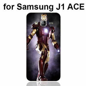 21237 lron Comic Marvel Avengers Super Heros cell phone case cover for Samsung Galaxy J1 ACE J5 2015 J7 N9150