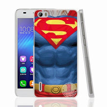 superman super heros cell phone Cover Case for huawei honor 3C 5A 4A 4X 4C 5X 6 7 8 Y6 Y5 2 II
