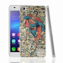 superman super heros cell phone Cover Case for huawei honor 3C 5A 4A 4X 4C 5X 6 7 8 Y6 Y5 2 II