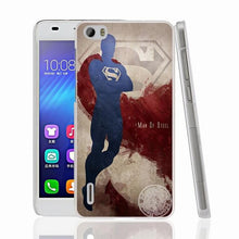 superman super heros cell phone Cover Case for huawei honor 3C 5A 4A 4X 4C 5X 6 7 8 Y6 Y5 2 II