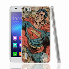 superman super heros cell phone Cover Case for huawei honor 3C 5A 4A 4X 4C 5X 6 7 8 Y6 Y5 2 II