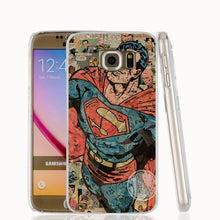 superman super heros cell phone case cover for Samsung Galaxy S7 edge PLUS S8 S6 S5 S4 S3 MINI
