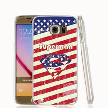 superman super heros cell phone case cover for Samsung Galaxy S7 edge PLUS S8 S6 S5 S4 S3 MINI
