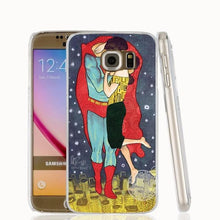 superman super heros cell phone case cover for Samsung Galaxy S7 edge PLUS S8 S6 S5 S4 S3 MINI