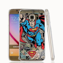 superman super heros cell phone case cover for Samsung Galaxy S7 edge PLUS S8 S6 S5 S4 S3 MINI