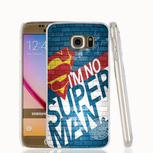 superman super heros cell phone case cover for Samsung Galaxy S7 edge PLUS S8 S6 S5 S4 S3 MINI
