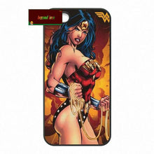 Wonder Woman Super Hero Phone Cases Cover For iPhone 4 4S 5 5S 5C SE 6 6S 7 Plus 4.7 5.5    AM0163