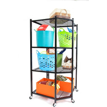 Racks - 4-Shelf H.D. Corner Rack