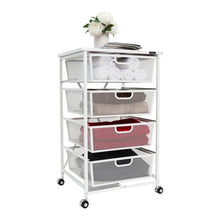 Storage Solutions - 4-Drawer Storage Cart