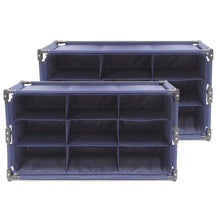 Storage Solutions - 9-Cube Organizer Shelf (2-Pack)