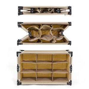Storage Solutions - 9-Cube Organizer Shelf (2-Pack)