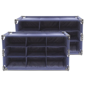 Storage Solutions - 9-Cube Organizer Shelf (2-Pack)